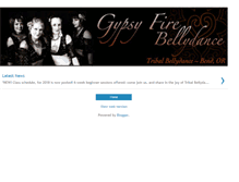 Tablet Screenshot of gypsyfirebellydance.com